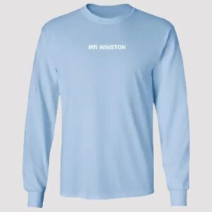 Mr Winston Merch Logo Sweatshirt – Sky