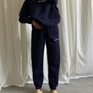 Mr Winston Navy Trackpants