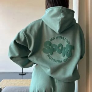 Mr Winston Puff Tracksuit ‘Deep Sage’