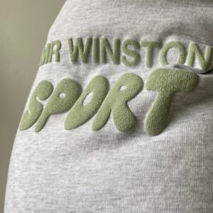 Mr Winston Sage Puff Crewneck