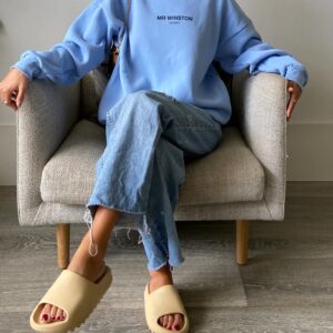 Mr Winston Sky Blue Crewneck