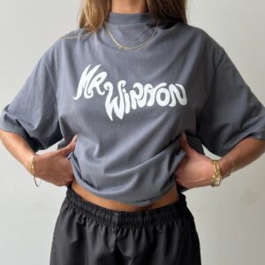 Mr Winston Vintage Grey Tee