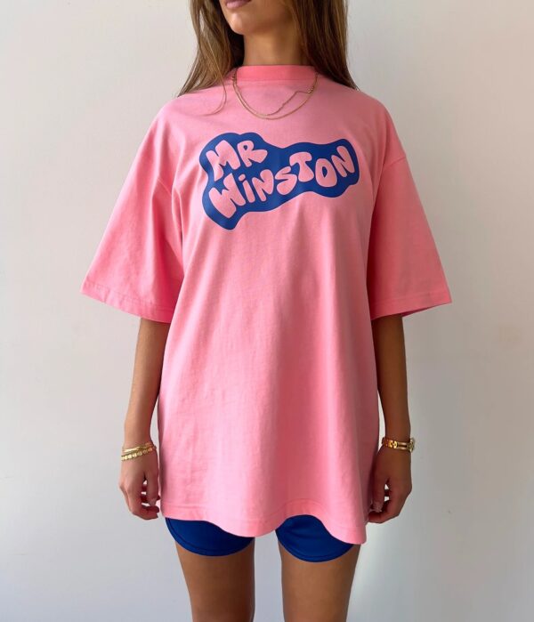 Mr Winston Vintage Pink Tee